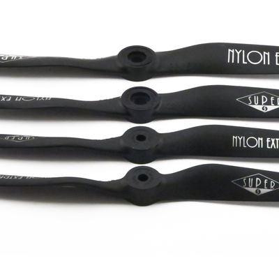Nylon Extra 2-Blatt Luftschrauben schwarz